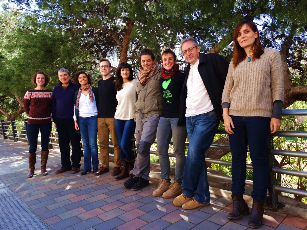 Encarna Signes, Pep Val, Isabel Martín, Joaquín Tárraga, Beatriz Jiménez, Enric Gil, Zaira Martínez, Toni Torreño i Blanca Sandoval.